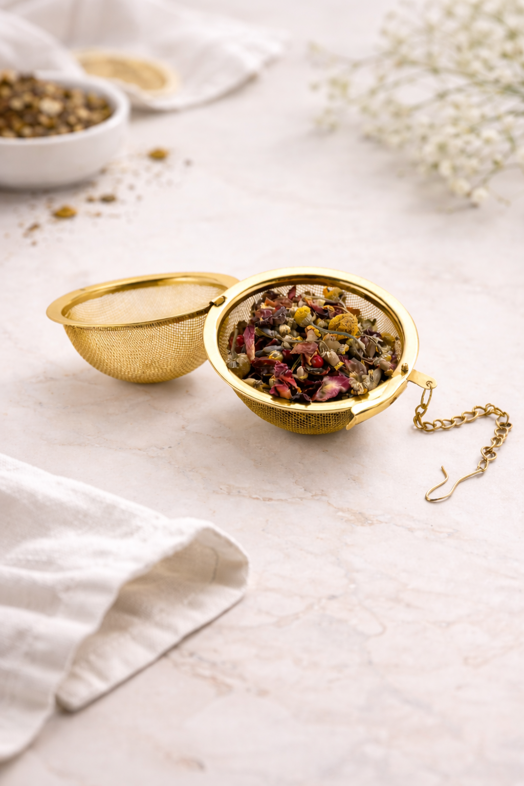 Golden Tea Ball