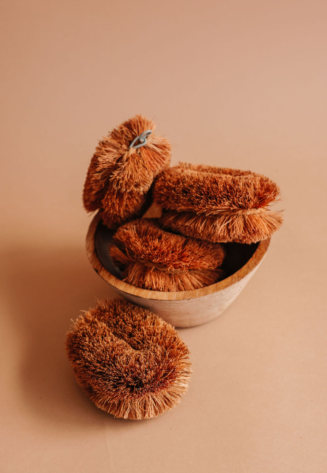 Organic Coconut Fiber Lymphatic Dry Brush