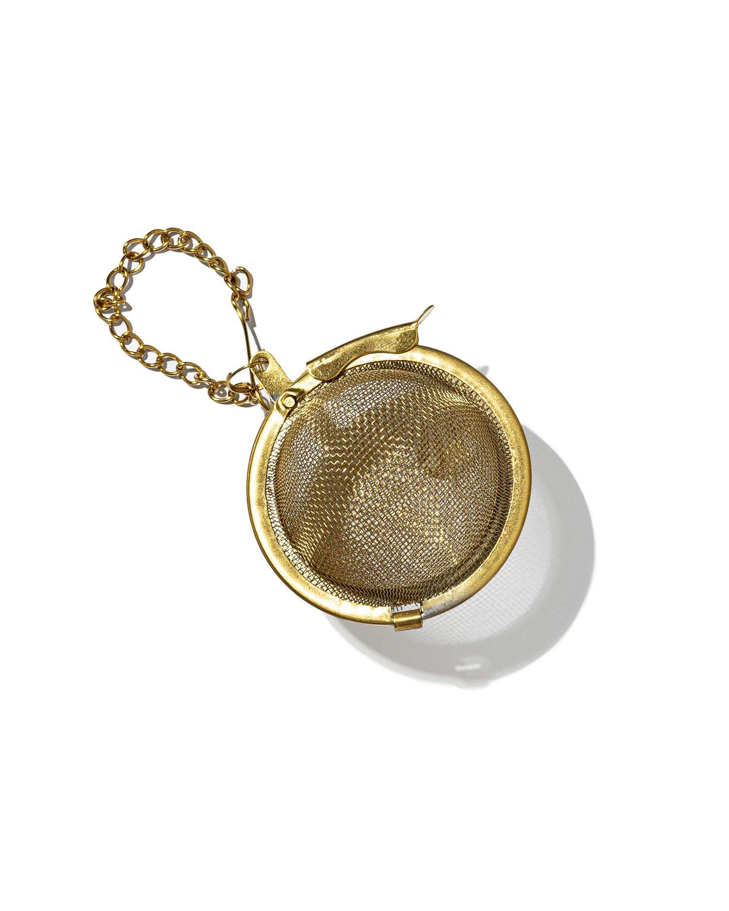 Golden Tea Ball Infuser | Loose-Leaf Herbal Tea Strainer | Sanctuary