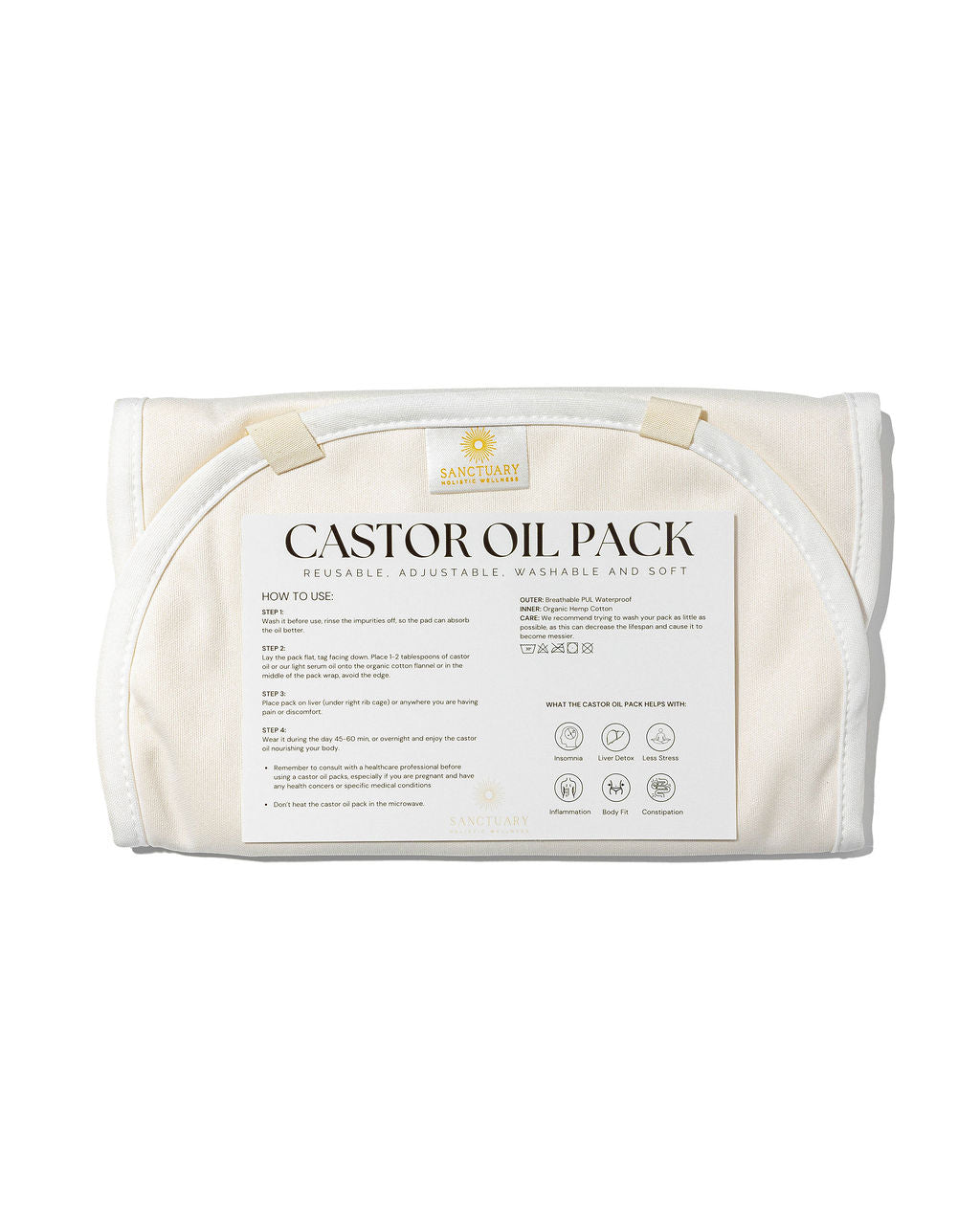 Organic Castor Oil Pack